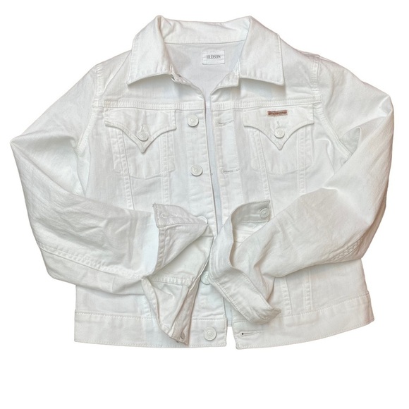 Hudson Signature White Jean Jacket - Picture 3 of 7